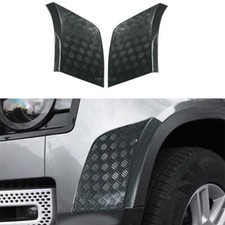 Anti-Scratch Plate Carbon Fiber Front Bumper For Land Rover Defender 2020-2023