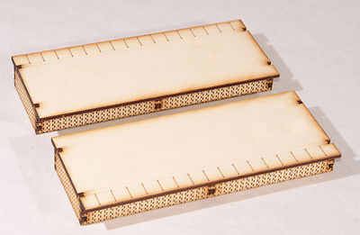PS002 einseitige Plattform Doppelpack OO Stärke Laser Cut Kit