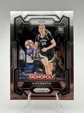 Kate Martin 2024 Panini Prizm Monopoly WNBA #40 RC Aces