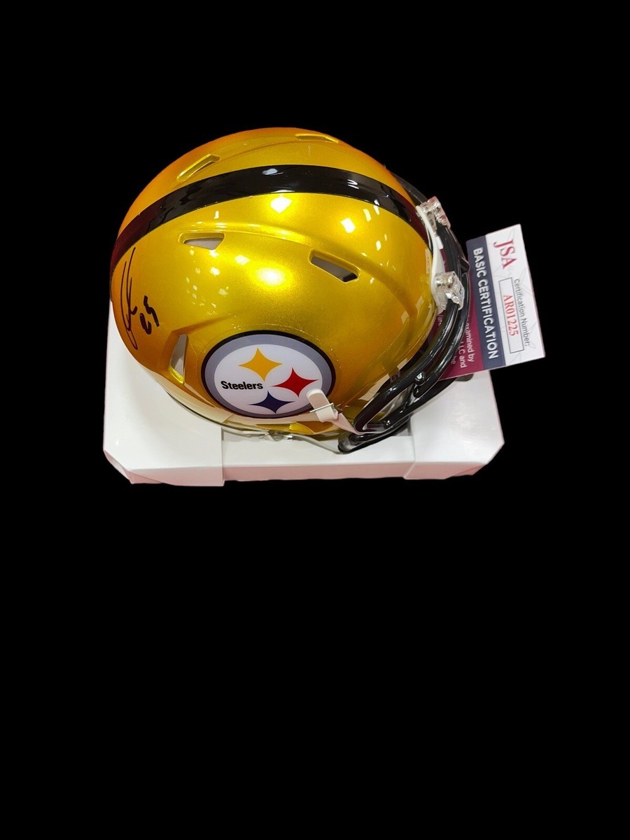 RYAN CLARK Signed PITTSBURGH STEELERS FLASH Mini Helmet SUPER BOWL
