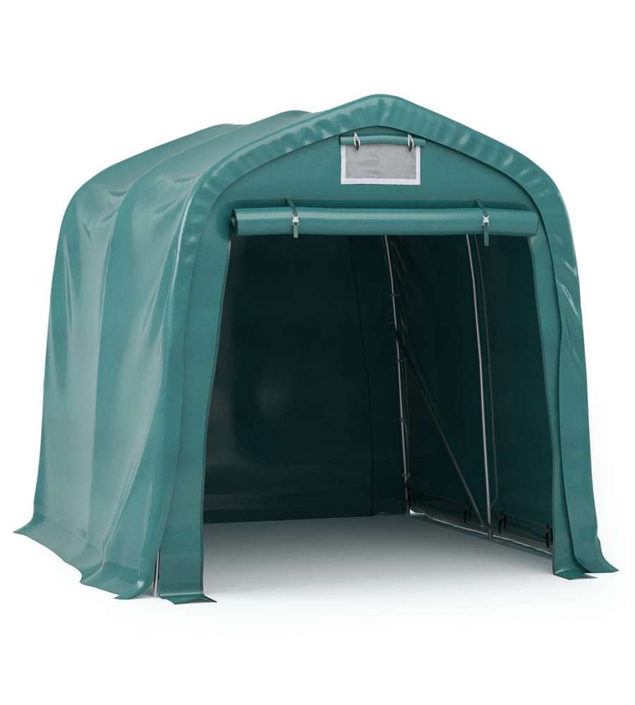 Tenda Garage in PVC 1,6x2,4 m Verde
