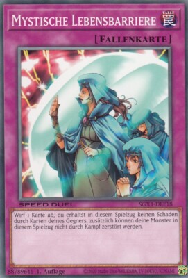 Mystische Lebensbarriere SGX1-DEE18 Yugioh