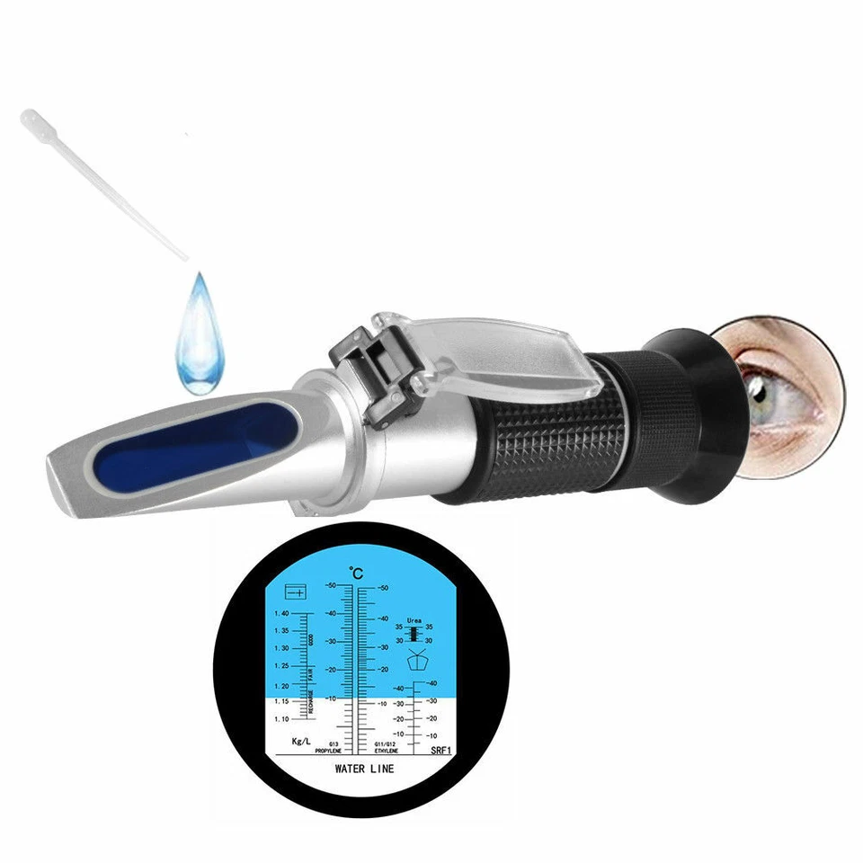 ATC Glycol Refractometer for Car Antifreeze Engine Coolant Freezing Point Tester - Bild 2 von 4