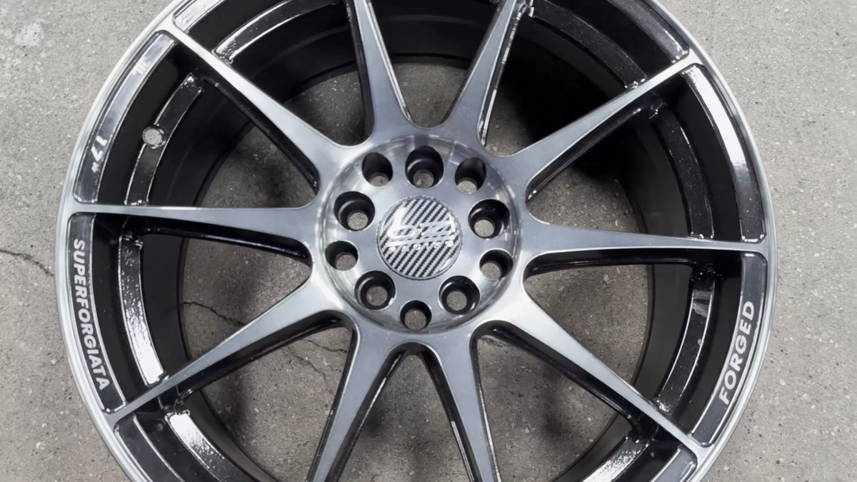 New 17x7.5 SUPERFORGIATA Design 4x100 (4 wheel) fit Toyota Honda