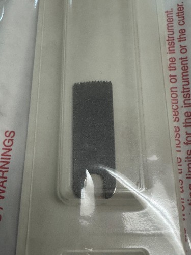 MicroAire ZO-063 Small Oscillating Saw Blade 9.7mm x 20.8mm x 0.4mm (F306) - Picture 3 of 3