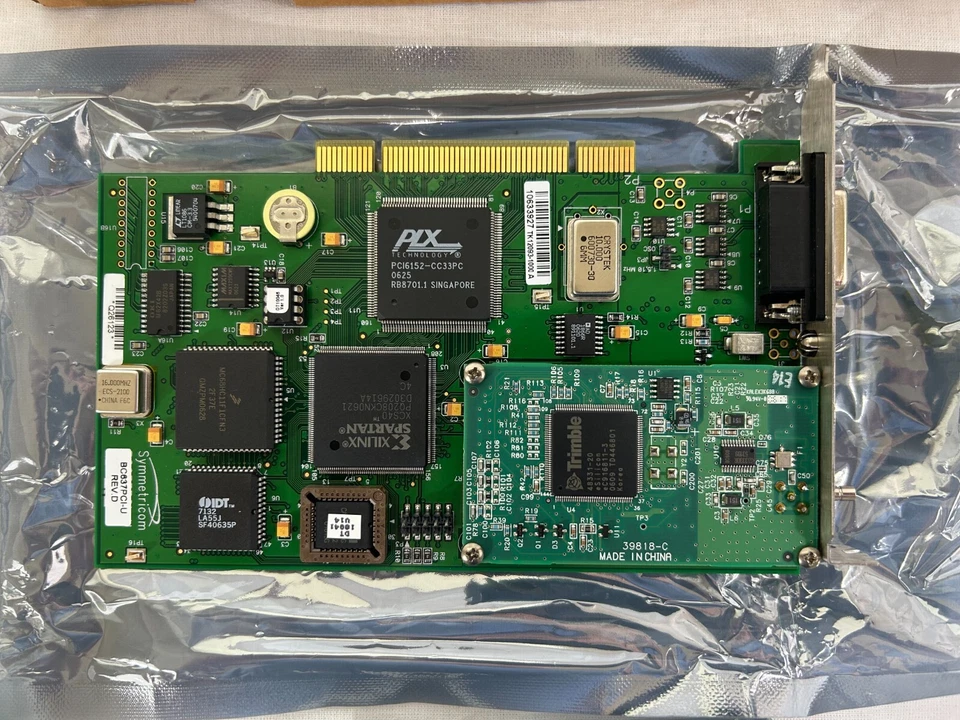 Tarjeta PCI Symmetricom BC637PCI-U tiempo y frecuencia Rev.D Foto 3 de 4