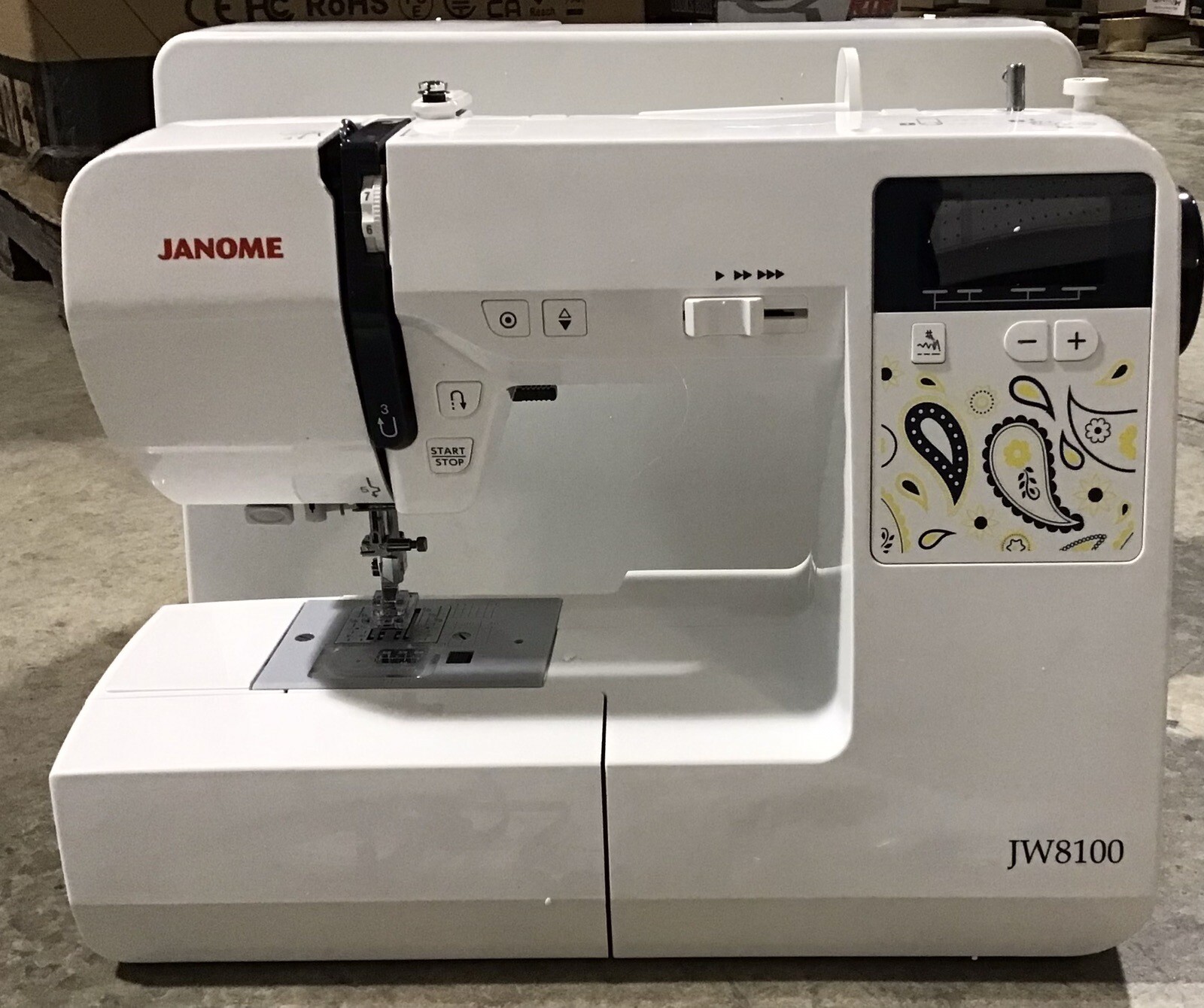 Janome JW 8100 FullyFeatured Computerized Sewing Machine “READ