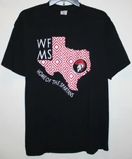 WFMS Home of the Spartans T-Shirt Men's XL Black Gildan Ultra Cotton NEW
