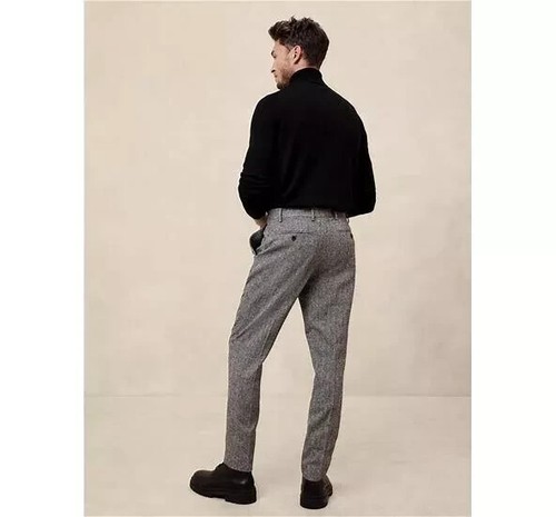 Banana Republic Men's Donegal Trouser Suit Pant, Size 31S(Short) #733601 - Picture 2 of 3