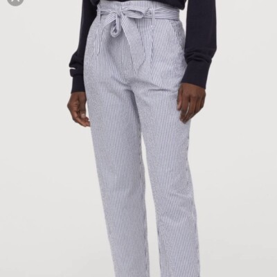 【BAON】Hoch Summer Stripe Pants Reverse Stripe Summer Pant – BASSIKE