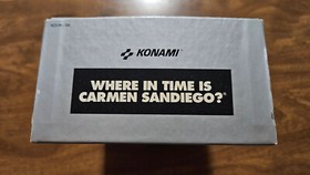 Where in Time is Carmen Sandiego CIB Complete Nintendo NES