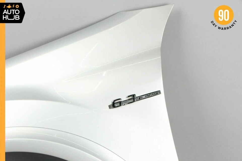 07-11 Guardabarros izquierdo del lado del conductor Mercedes W164 ML63 AMG con destello plateado OEM Foto 3 de 4