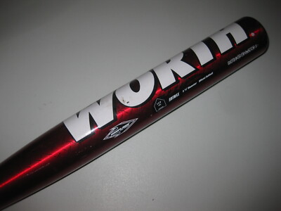 Batte De Softball Worth Titan 34" 28 Oz – Diamètre 2 1/4 – Modèle Toxic Titan 98