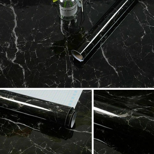 60CM x 10M Marble Contact Paper Oil Proof Wallpaper Film Self-Adhesive Sticker - Picture 33 of 39