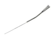 SBC Billet Handle Chrome Engine Oil Dipstick 327 350 383 Tube Dip Stick SB Chevy