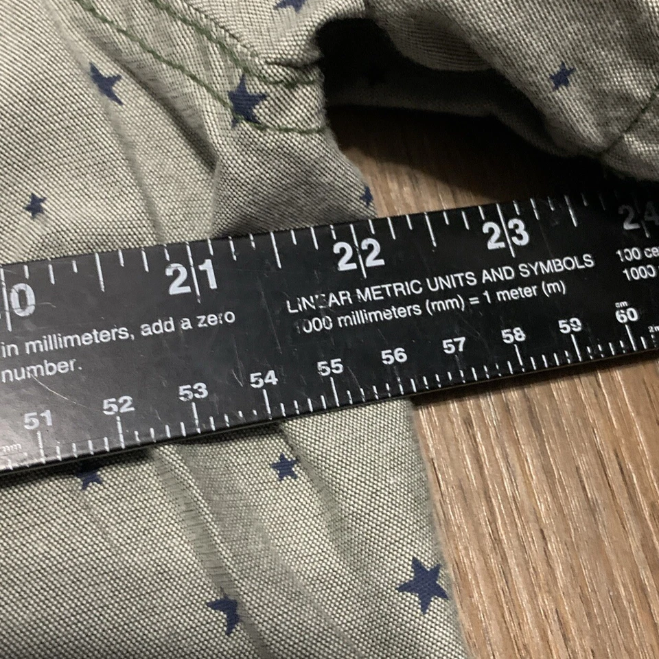 Camisa Free Planet Boys Manga Corta Botón Talla XL Estampado de Estrellas Foto 3 de 4