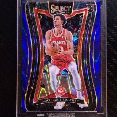Panini 2024-25 Select Zaccharie Risacher RC Mezzanine Prizm #379 95/99