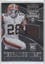 2014 Panini Totally Certified Rookie Roll Call Jersey Terrance West #RRC-TW 0us3