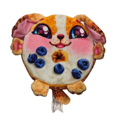 Cookeez Makery Toasty Treatz Blueberry Bagel Beagle scented plush toy 4"