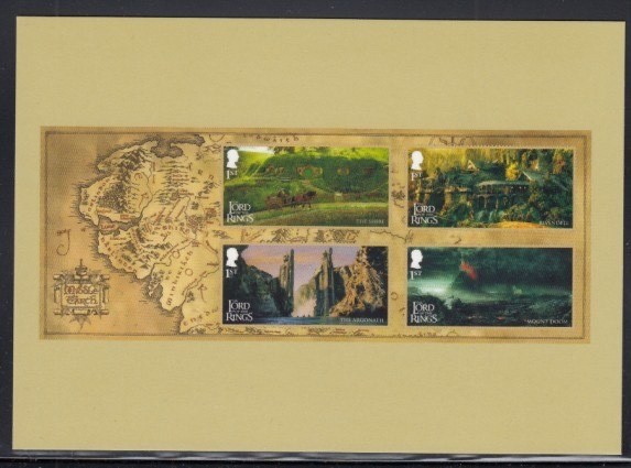 GREAT BRITAIN Lord of the Rings PHQ Card