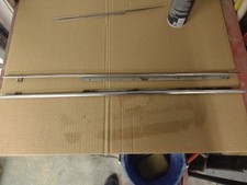 Porsche 356 B C Coupe Door Trim Top Outer Pair Left Right Chrome