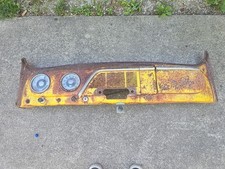 Original 1951 1952 Ford Truck Dash With Gauges And Glove Box Door