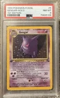 Pokémon 1999 Fossil Gengar 5/62 Holo Rare 1st Edition PSA