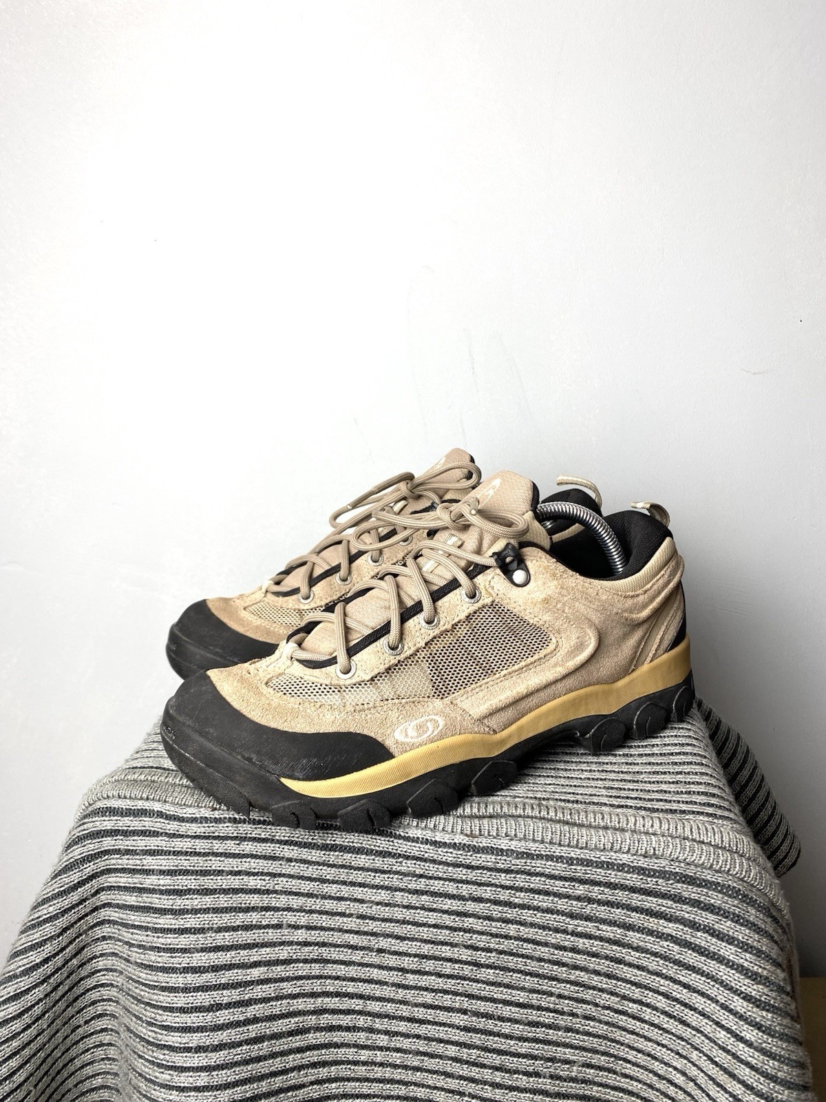 Raro! Scarpe da ginnastica vintage 2002 Salomon trekking tracking Oakley US9