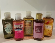 Bath  Body Works 5 Shower Gel Lot Brand New- 8 Oz Each Exactly As Pictured 