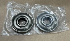 Baldwin Privacy Rose 5148-151 Antique Nickel Finish Pair Handle Trim Ring NOS