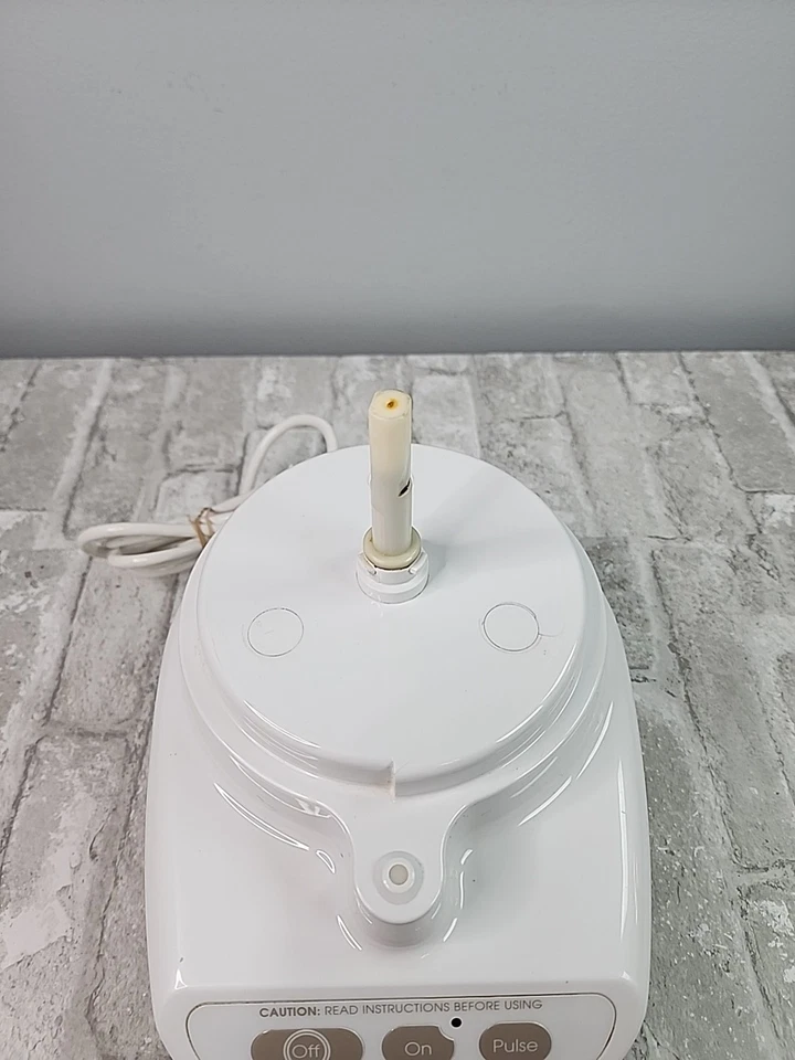 KitchenAid Food Processor KFP600 White Base Only Tested *Missing Non Slip Read* - Image 2 of 4