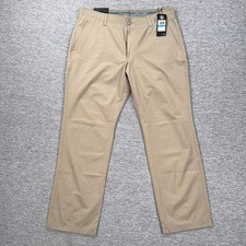 Under Armour Pants Mens 36x30 Beige Perforated Performance Golf City NEW