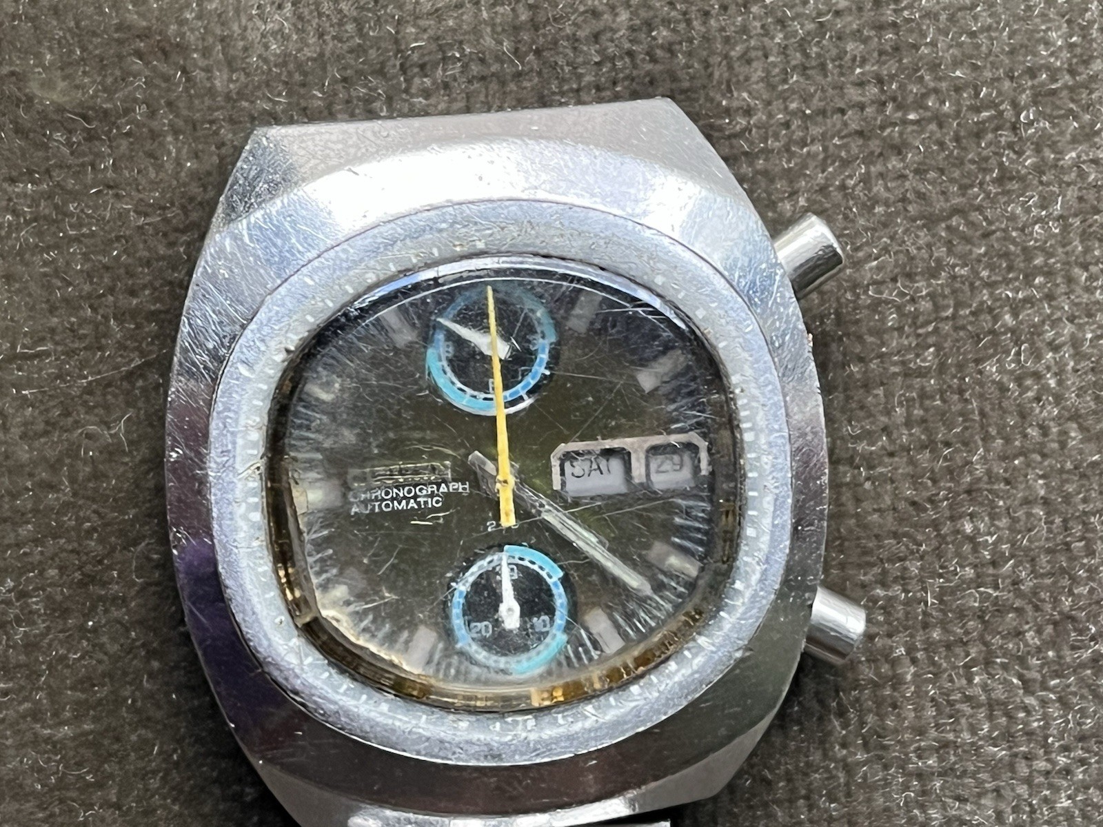 Citizen Chronograph Automatic flyback TV Screen W… - image 1