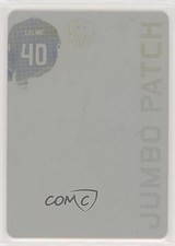 2018 Leaf Men Jumbo Patch Printing Plate Yellow 1/1 Patrick Lalime #JP2-15 3c2