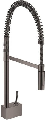 Axor Starck Semi-Pro Kitchen Faucet - 10820341 - BRUSHED BLACK CHROME