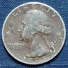 1973 Washington Quarter - Unique Dark Environmental Patina - 5.62g Raw Uncleaned