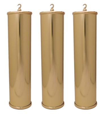 KIENINGER SKS MOVEMENT WITH WOOD STICK COMPLETE WEIGHT SET GOLD FINISH 47X272MM