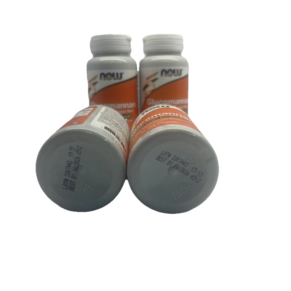 Now complementa alimentos glucomanano 475mg. Pacote com 4 cápsulas vegetais 60   - Imagem 2 de 4