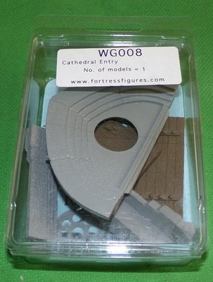 Festung Figuren WG008 Kathedrale Eingang Wargaming Plastikmodelle