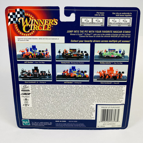 Winner’s Circle Pit Row Series Jeff Gordon #24 Pulling Out -1999 Hasbro Superman - Bild 8 von 8