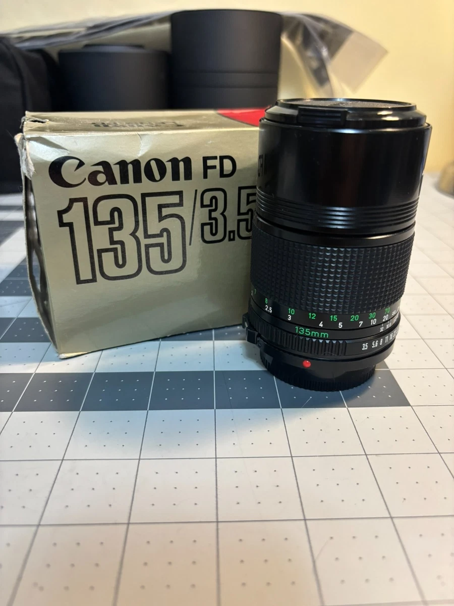 Canon FD 135mm Focal Camera Lenses for sale - eBay