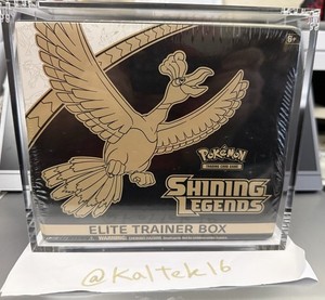 shining legends booster box ebay Pokmon Pack a handful of Pokemon stand apart as creatures of heroic stories and wild adventures Pokmon TCG Shining Legends Sealed