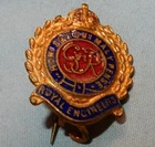 WW2 ROYAL ENGINEERS REGIMENT RE MILITARY SWEETHEART BADGE WORLD WAR II