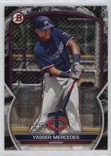 2023 Bowman Prospects Black 12/15 Yasser Mercedes #BP-99 0s55