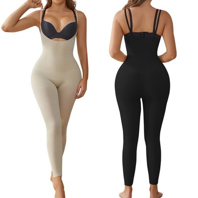 Fajas Colombianas Reductoras Levanta Cola Post Surgery Body Shaper Slim Bodysuit