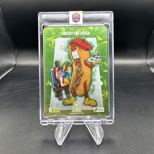 2025 Bo Jackson Battle Arena Alpha Blast Vincent Van Dough Hot Dog Green Foil