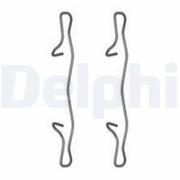 Delphi ZubehöRsatz, Scheibenbremsbelag LX0571 FüR Ford Honda Jaguar Jeep
