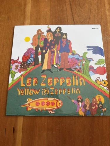 Led Zeppelin - Yellow Zeppelin Whiskey A Go - Go , Jan. 5 1969 Yellow Vinyl NEW