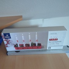 Kerzentablett aus Metall von Tchibo  Weihnachten Adventszeit Adventskranz