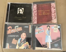 Lot of 4 Patsy Cline CD's - See Item Description for details.